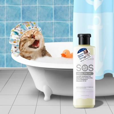 SOS sữa tắm chuyên biệt cho mèo