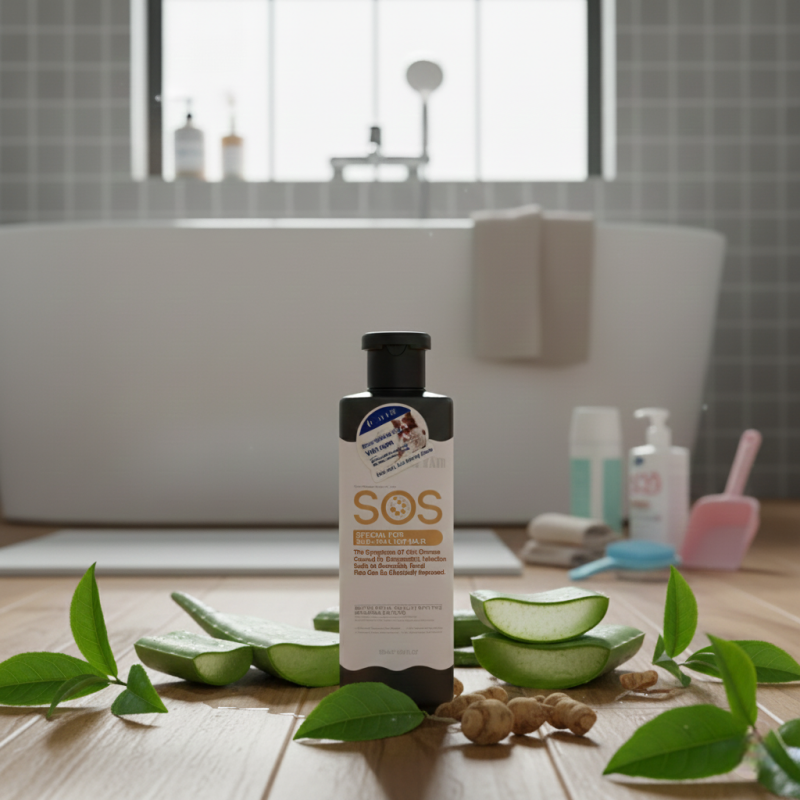 Sữa tắm SOS đen chứa các thành phần thiên nhiên, an toàn cho làn da nhạy cảm