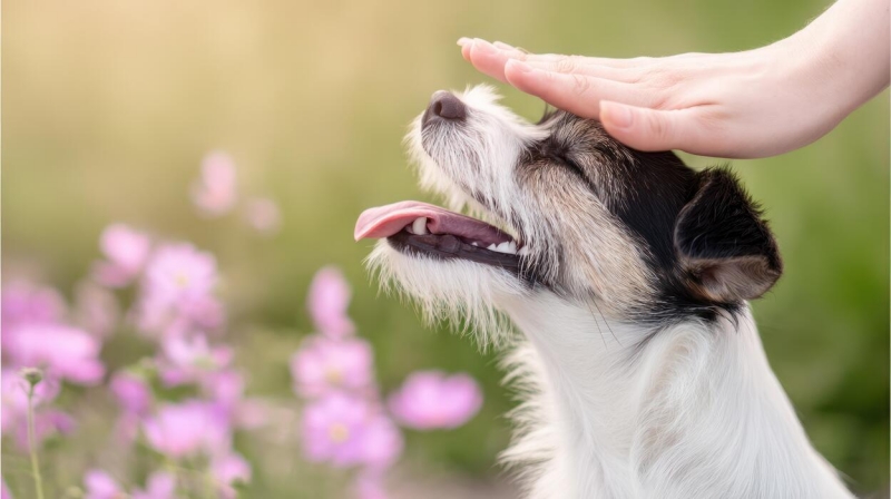 Cảm nhận độ tơi nhẹ của bộ lông chó mèo khi làn da đã phục hồi.