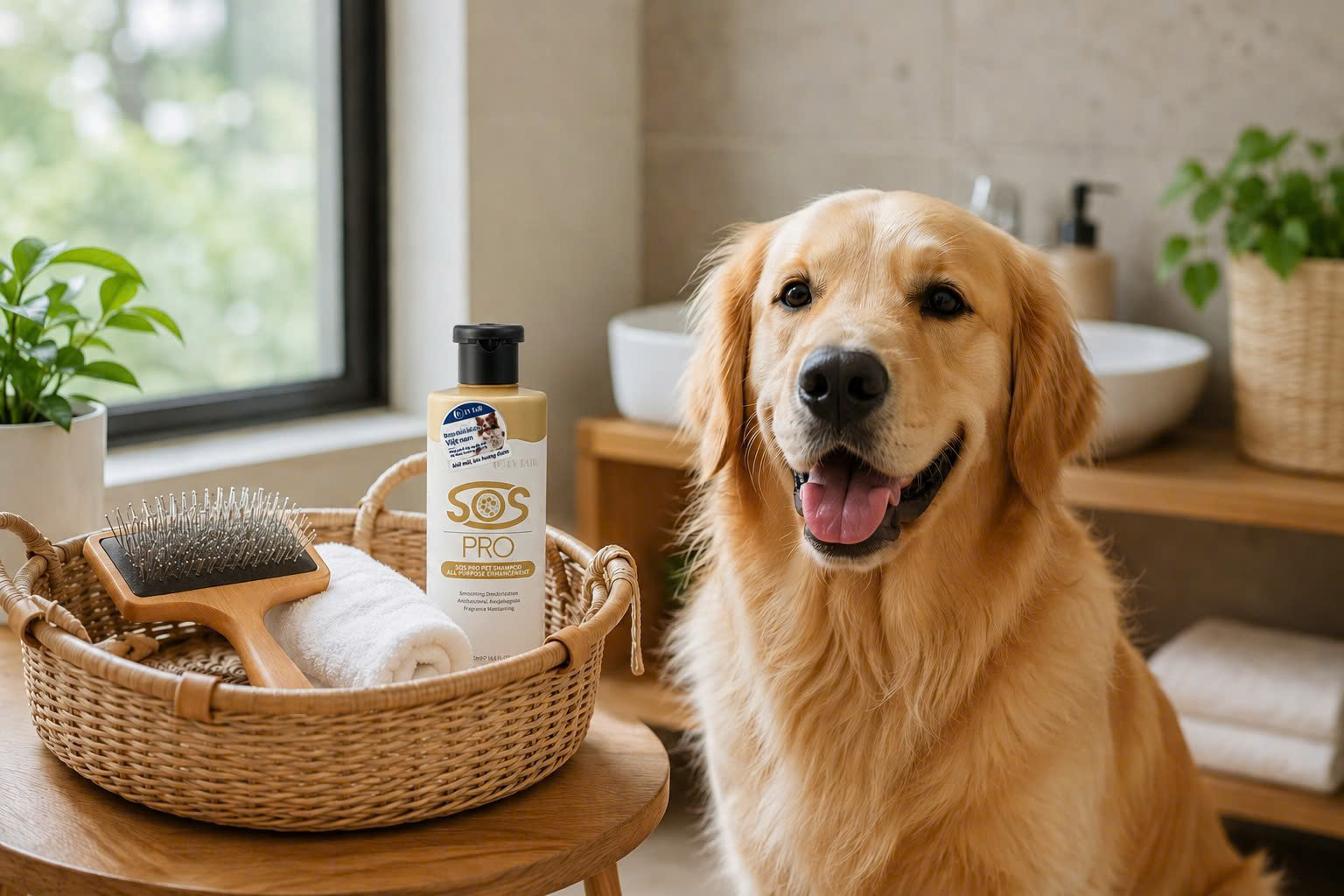 Quy hoạch góc grooming mini gọn gàng giúp thói quen chăm sóc chó mèo trở nên dễ dàng và nhanh chóng hơn.