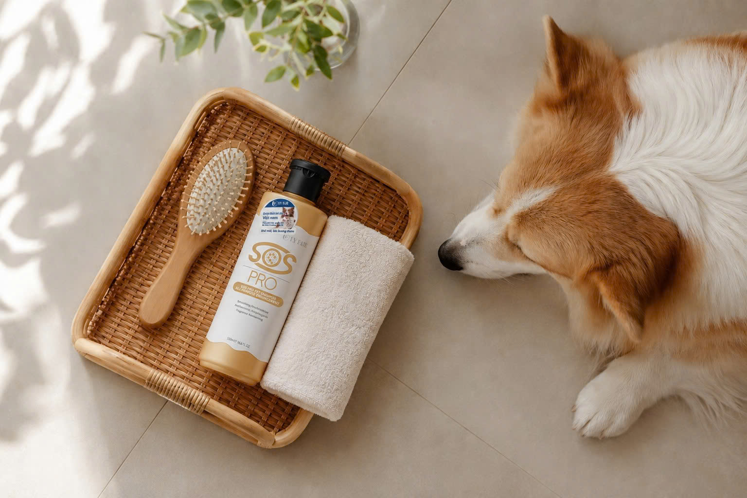 Chuẩn bị sẵn dụng cụ là bước đầu tiên để thói quen grooming cuối tuần diễn ra suôn sẻ và nhẹ nhàng.